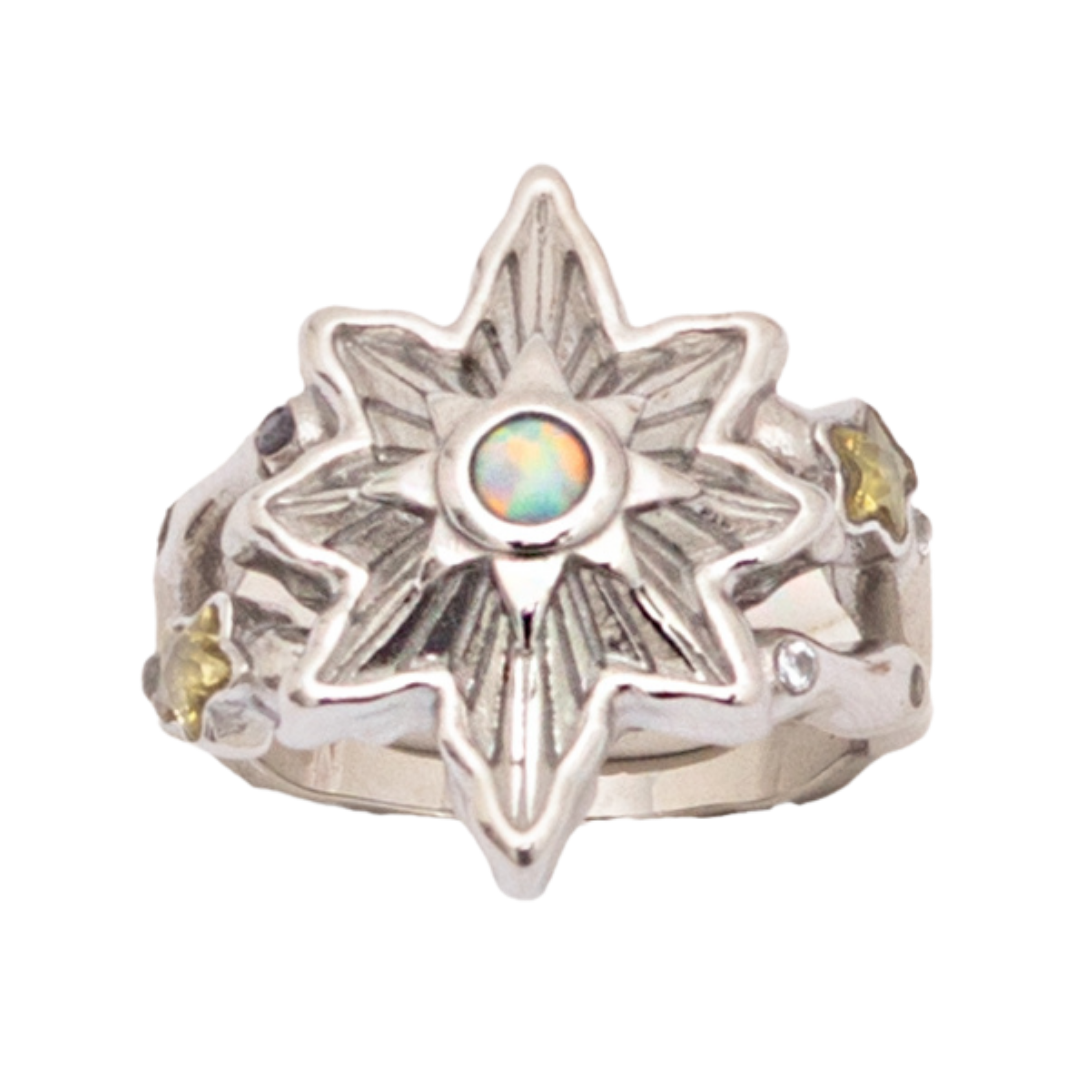 North Star Ring Silver