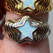 Starstruck Opal Ring Silver
