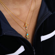 Astrogal Necklace Gold